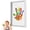 White, variant on Handprint Kit- Wood And Acrylic 22.4x31x4Cm | Hand Print Mold Kit With Wooden Acrylic Frame, Keepsake Gift, Home Display, Handprint Keepsake Frame | Gift Shower Family Memory Display