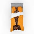 thumbnail image 2 of Ambesonne African Bedding Set 4 Pcs, Long Neck Folk, Queen, Multicolor, 2 of 3