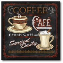 Coffee Café I Gallery-Wrapped Canvas Wall Art, 16x16