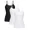 Black White Gray, variant on Womens Basic Camisole Tops with Shelf Bra Adjustable Spaghetti Strap Tank Top Cotton Undershirts 3 Packs