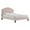 Pink, variant on Pemberly Row Modern Performance Velvet Full Platform Bed in Pink