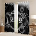 thumbnail image 2 of Erosebridal Teenager Gamepads Curtains for Living Room,Video Game Curtains and Drapes (52Wx84L),Geometric Theme Curtains Pack of 2 (52Wx84L),Gamer Bedroom Decorative, 2 of 6