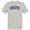 Ice Grey, variant on Blessed Arched Bold Typography Men's Gray T-shirt