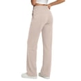 thumbnail image 2 of Fantaslook Womens Wide Leg Pants with Pockets High Waisted Casual Lounge Pants Work Office Pants, 2 of 8