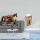 thumbnail image 2 of Dispensador De Pañuelos De Papel Con Escultura Ecuestre De Resina, Ideal Para La Oficina, La Sala De Estar O Para Amantes De Los Animales. Caja Rectangular Multiusos., 2 of 8