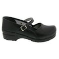 thumbnail image 2 of BJORK Marcella Mary Jane Leather Clogs (Black Cabrio, EU-36), 2 of 7