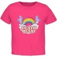 thumbnail image 1 of Death Metal Rainbow Unicorns Toddler T Shirt, 1 of 1