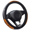 thumbnail image 2 of SPRING PARK 38cm Fashion Dragon Design Faux Leather Car Steering Wheel Cover Interior Decor, 2 of 7