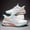 White, variant on Ultra-Light Breathable Running Shoes - Men's - Summer Training - Shock-Absorbing Carbon Sole - Casual & Sporty Striped/Solid Design for All Seasons
