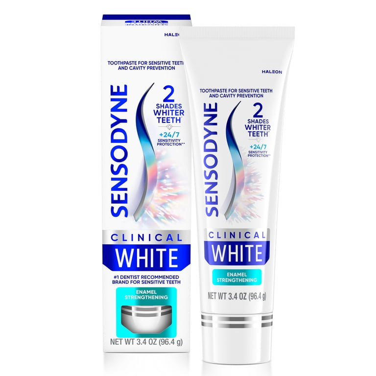 Sensodyne Clinical White Toothpaste, Enamel Strengthening photo 1
