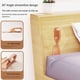 thumbnail image 5 of Injueey Cama elevadora y desplazadora de cuña para colchón de PET, fácil de usar, herramienta práctica, herramienta práctica para cama Almacenamiento y organización del hogar Naranja, 5 of 6