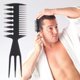 thumbnail image 2 of 20 Pack Professional Hairdresser Combs, Great for All Hair Types and Styles, Personal Care Comb, Anti-Static Hair Comb, Black Butterfly Comb, Beard, 2 of 5