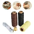 thumbnail image 2 of 59 Pcs Leather Craft Sewing Tool Hand Stitching Sewing Prong Punch Tools Saddle Groover Leather, 2 of 8