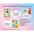 thumbnail image 4 of PediaPals Therapy Bed Sheets, 3 Piece Twin Sheet Included Pillow Case Fitted and Flat Sheet, 4 of 4
