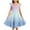 Multicolor—Prime Deals 2025, variant on Mevxay Summer Girl's Dresses Gradient Square Neck Pleated Short Sleeveless Mini Sundresses for 4-17 Years Green