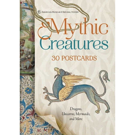 Dragon Postcard - Mythic Creatures: 30 Postcards : Dragons, Unicorns, Mermaids, and More