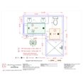thumbnail image 4 of Trousse de Chauffage au Sol pour Salle de Bain avec Douche, Meuble-Lavabo Double, thermostat Wi-Fi, 24 Pi2, 4 of 4