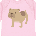thumbnail image 4 of Inktastic Bulldog Boys or Girls Long Sleeve Baby Bodysuit, 4 of 5