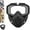 Transparent, variant on Laveberry Welding Mask, Detachable Anti-Glare Anti-Ultraviolet Antifog Auto Darkening Large Viewing Special Mask for Welding, Cutting, Grinding and Cycling