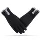 thumbnail image 2 of Guantes de invierno cálidos para mujer con dedos sensibles para pantalla táctil y resistentes al viento con forro polar., 2 of 4