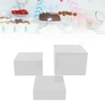 thumbnail image 4 of Acrylic Cubic Risers, Acrylic Display Stand for Dessert Table, Buffet Tables Food Showcase Acrylic Cube Stand Risers Plastic Square Containers for Collectibles Wedding Party, 4 of 7