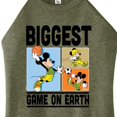 thumbnail image 3 of Disney - Biggest Game On Earth  - Juniors High Neck Tank Top, 3 of 5