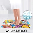 thumbnail image 6 of Simpsons Floor Mat Lid Cover Toilet Mat 3-Piece Set Non-Slip Thick Rugs Bathroom Sets, 6 of 9