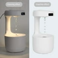thumbnail image 2 of PENGXIANG Ultrasonic Humidifiers for Bedroom  cool mist humidifiers Anti Gravity Water Drop  oil diffuser LED Clock Display  36dB Quiet Air Humidifier with Night Light for room Office 800, 2 of 7