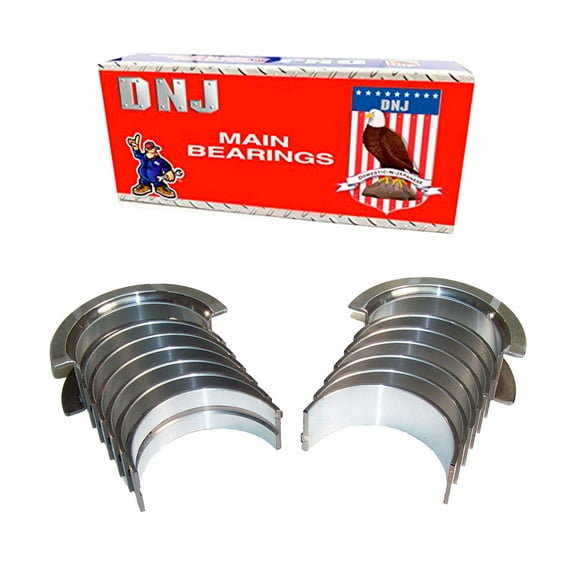 DNJ MB1119 Main Bearings Set Standard Size Fits Cars & Trucks 1981-1990 Jeep Cherokee CJ7 4.0L L6 OHV 12v