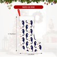 thumbnail image 4 of Rateoe Seahorses and Hearts Print Christmas Stockings,18 Inch Large Christmas Stockings Decoration Ornaments for Holiday Home Fireplace Indoors, 4 of 7
