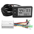 thumbnail image 2 of Electric Bicycle Brushless Controller Kit with LCD866 Display Panel - 36V/48V 250W/350W 15A Brushless Motor Controller, 2 of 15