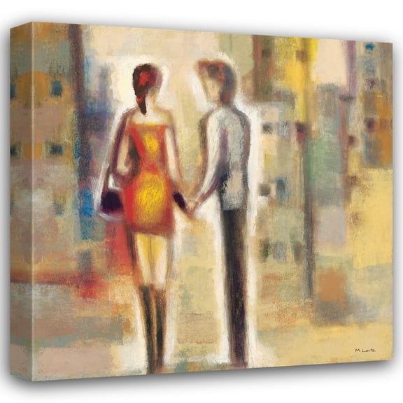 Michael Lentz 20x20 Gallery Wrapped Canvas Wall Art Titled - Metropolis II