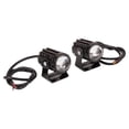 thumbnail image 1 of Faros auxiliares minis para motocicleta Tipo lupa con base Y interruptor luz blanca Kinlley Negro, 1 of 9