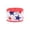 C, variant on Patriotic Wired Ribbon, 4th of July Red White Stripe Glitter Ribbon for Wreaths and Bows, 5 Yards per Roll with Wired Edge for DIY Crafts, Independence Day, Memorial Day, Veterans Day Decorations