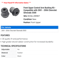 thumbnail image 2 of Front Upper Control Arm Bushing Kit - Compatible with 2001 - 2006 Chevy Silverado 3500 2002 2003 2004 2005, 2 of 2