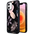 thumbnail image 1 of Compatible with iPhone 12 Case for Women - FYBTO Phone Case for iPhone 12 Pro Case Girls Flowers Pattern for iPhone 12 Cases Shockproof Silicone Protective Cover, 1 of 5