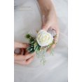 thumbnail image 4 of Set de ramilletes Floroom Ivory Rose para mujer, boda, 6 unidades, 4 of 7