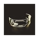 thumbnail image 1 of Ounissouiy 2 piezas de gafas brillantes para banquete de Navidad alimentado por botón de anteojos iluminado colorido operación gafas Kits de decoración para fiestas FG38 control doble, 1 of 6