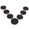 thumbnail image 4 of YLSHRF Cup Pad, Stackable Exquisite Insulation Cup Pad, Copper Edging For Insulation Tea Ceremony, 4 of 8