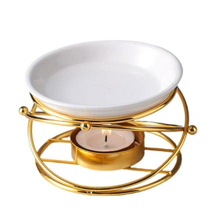 hejhncii Gold Fragrances Diffusers Ceramics Scent Burners for Relaxing Home Environment