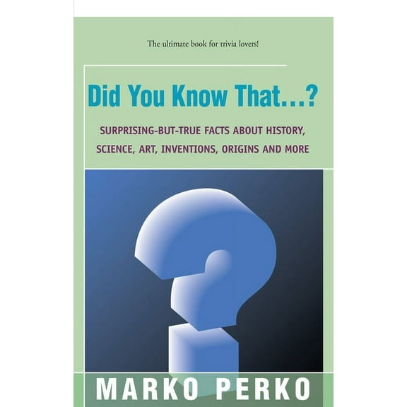 Did You Know That…? (Paperback)