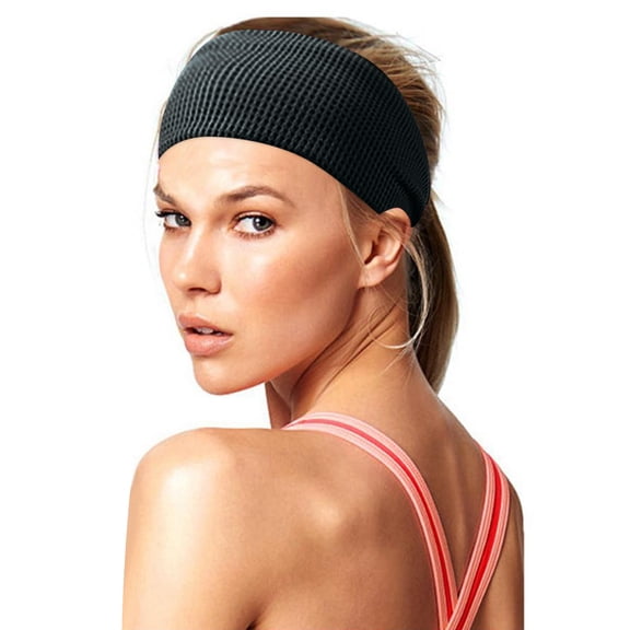 Clearance! Baberdicy Wide Headbands for Women Headbands for Girls Boho Headband Knotted Solid Yoga Sports Elasticity Fashion Headband Army Green