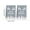 A, variant on EGNMCR Christmas Decorations, Christmas Ornaments, 2-pack Kitchen Dishes Towels Merry Christmas 25.9 X 17.7 In Winter Drying Cloth Tea Towels For Cooking And Baking Polyester hand towels