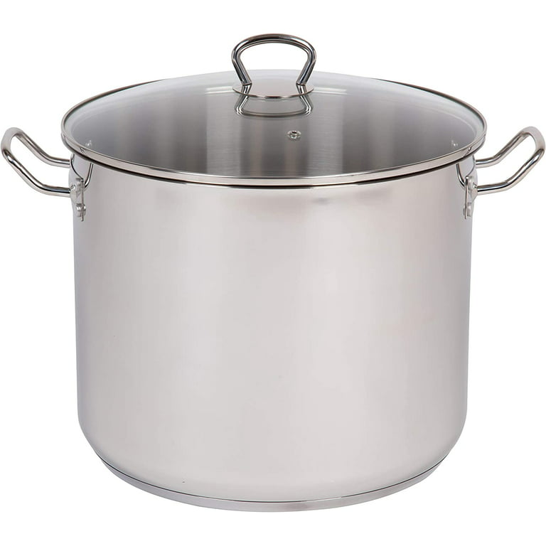 Triply Soup Pot for Commercial Home Stainless Steel Large Kitchen