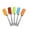 Green, variant on Silicone Spatulas, 7.7 inch Small Rubber Spatula Seamless One Piece Design Heat Resistant Non-Stick Flexible Scrapers Baking Mixing Tool for Baking, Cooking, and Mixing(Red,7.68x1.38")