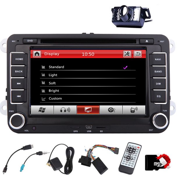 Double Din 7" DVD Player GPS Car Radio fit for Volkswagen Passed 2007