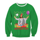 thumbnail image 2 of Suéter feo de Navidad 2024 para regalar, elfo de Papá Noel, divertido suéter de reno de Navidad para hombre, ropa de pareja para vacaciones, 2 of 5