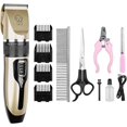 thumbnail image 1 of Electric Dog Grooming Clipper, Cordless Pet Grooming Kit Hair Clipper Kit(Gold), 1 of 5