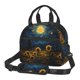 thumbnail image 1 of Balery Oil Starry Sky Sunflower Bolsa de Almuerzo Impresa, Caja de Almuerzo Reutilizable, Bolsa Térmica Aislada para Almuerzo, Bolsa Antiderrames, 1 of 7