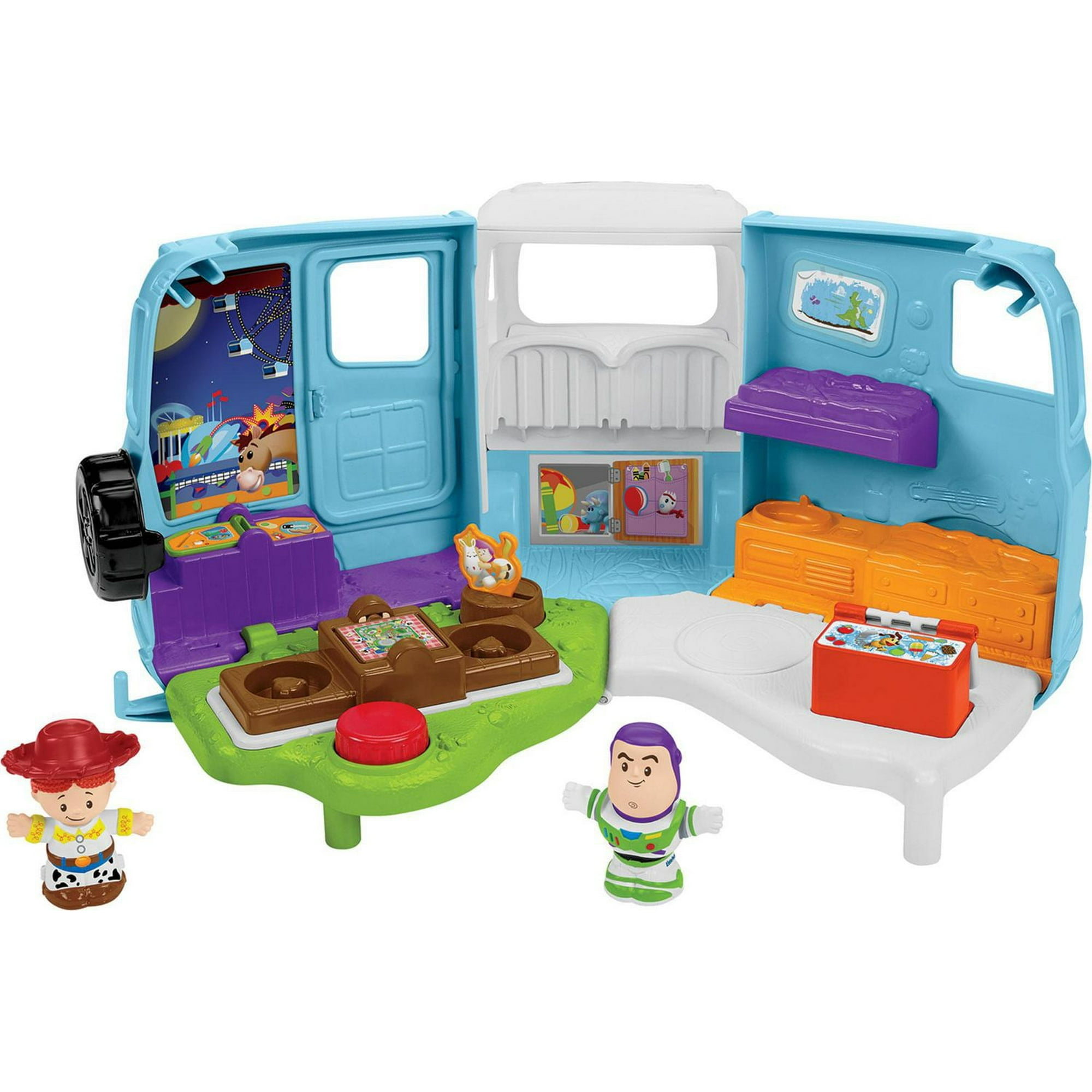 Little People Disney Pixar Toy Story Jessie's Campground Adventure Playset
